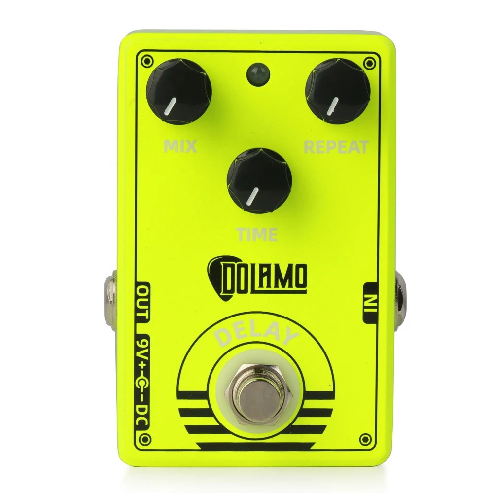 

Dolamo D-14 Delay Guitar Pedal Effect Metal Shell Guitar Pedal Effect True Bypass for Electric Guitar Parts & Accessories
