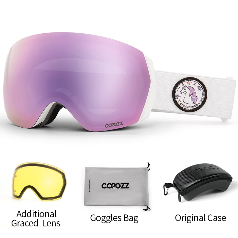 Winter Outdoor Snow Sunglasses UV400 Fishing Ski Goggles Men Mask Goggles  Women Anti-Fog Snowboard Glasses 1lens - AliExpress