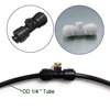 10 Pcs 10/24" Thread 0.1/0.2/0.3/0.4mm Brass Misting Nozzles Garden Greenhouse Flower Plant Irrigation System Atomizing Sprayers 4