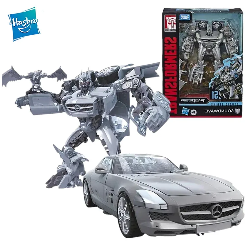 

In Stock Original Hasbro Transformers3 Studio Series SS51 Deluxe Soundwave Anime Figure Action Figures Model Toys