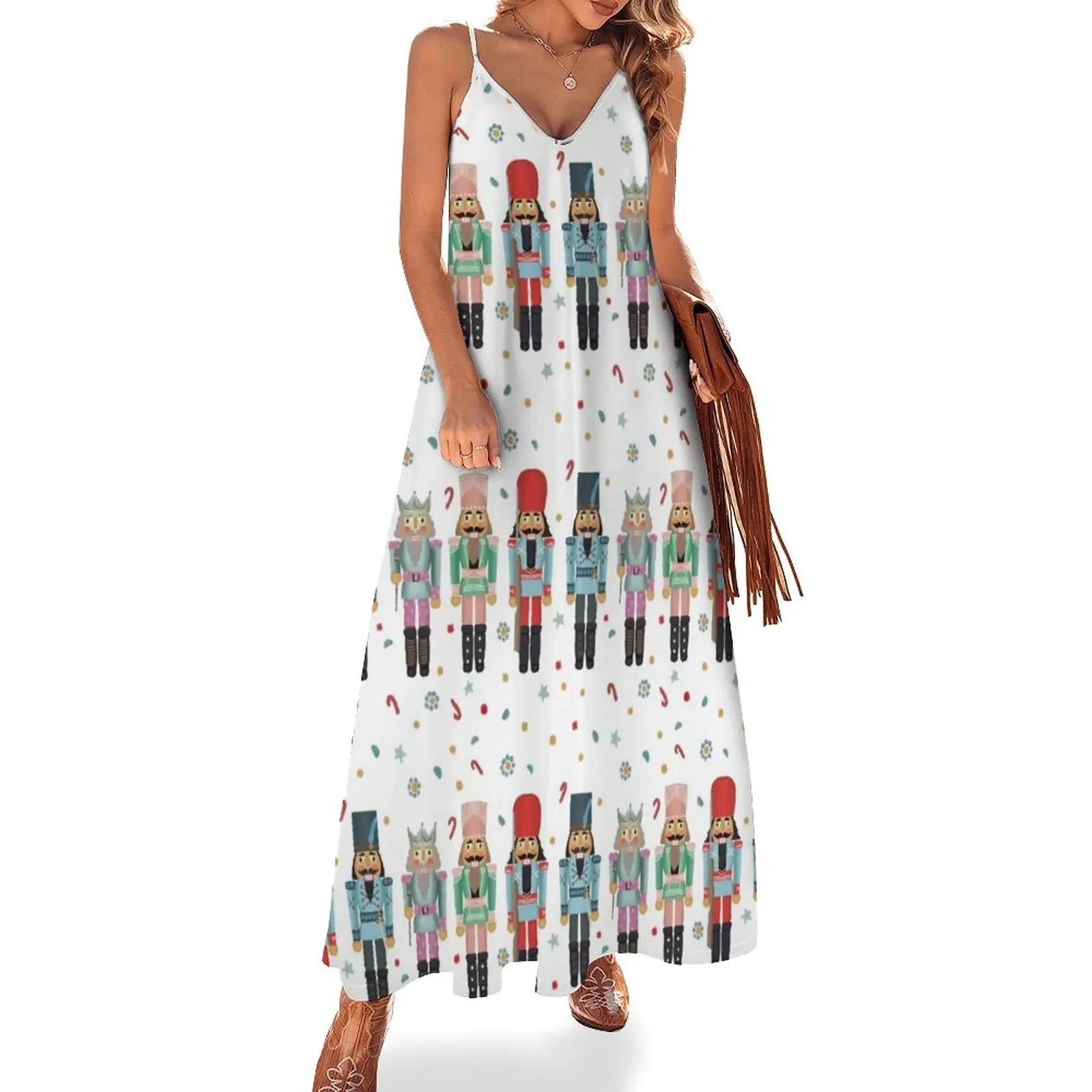 

Nutcracker Party Sleeveless Dress summer dress daily sexy dress for women women's luxury party