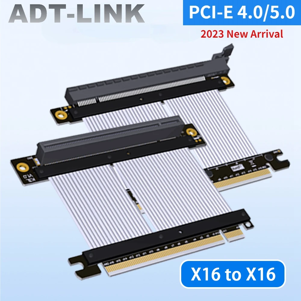 2023 Adt Nuovo Arrivo Pci Express X16 5.0 4.0 Riser Cable Rtx4090 Rx6950Xt Scheda Video Grafica Gpu Extender Cable Per Atx Pc Case
