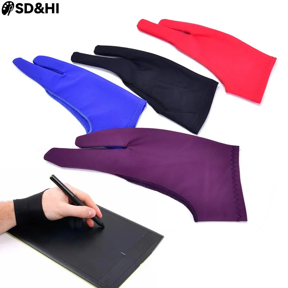 Dual-Purpose Purple Anti-Fouling Artist Glove