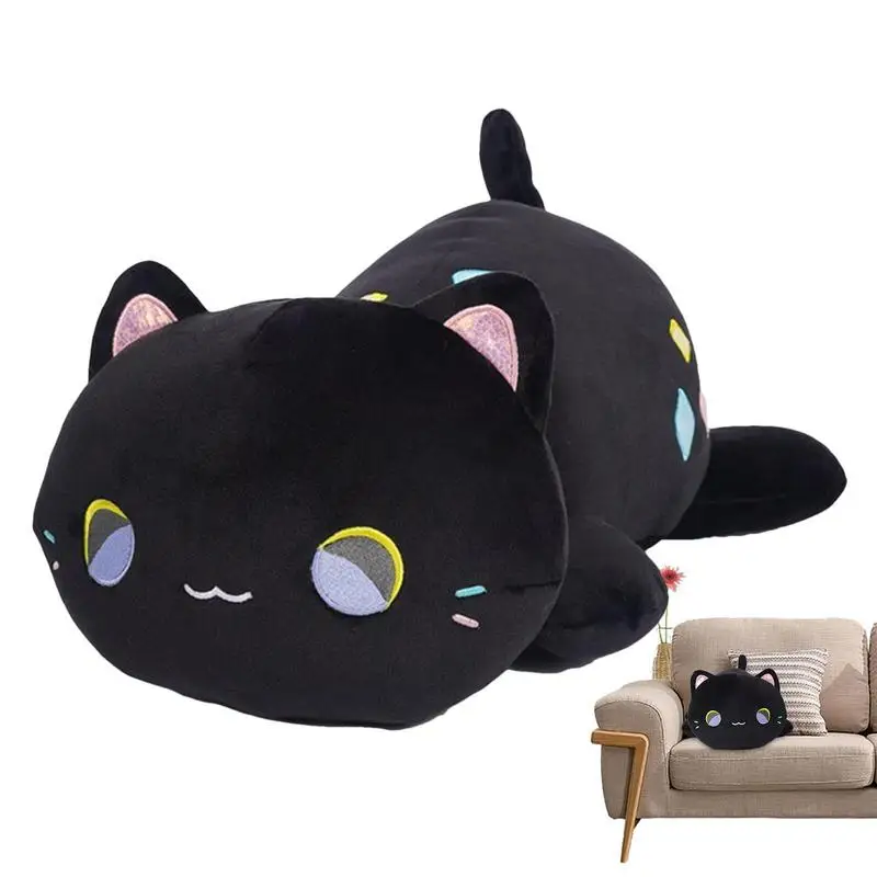 

40cm Cute Soft Plush Cat Pillow Cushion Kawaii Stuffed Animal Cat Plush Toy For Children Doll Kids Girls Birthday Gift