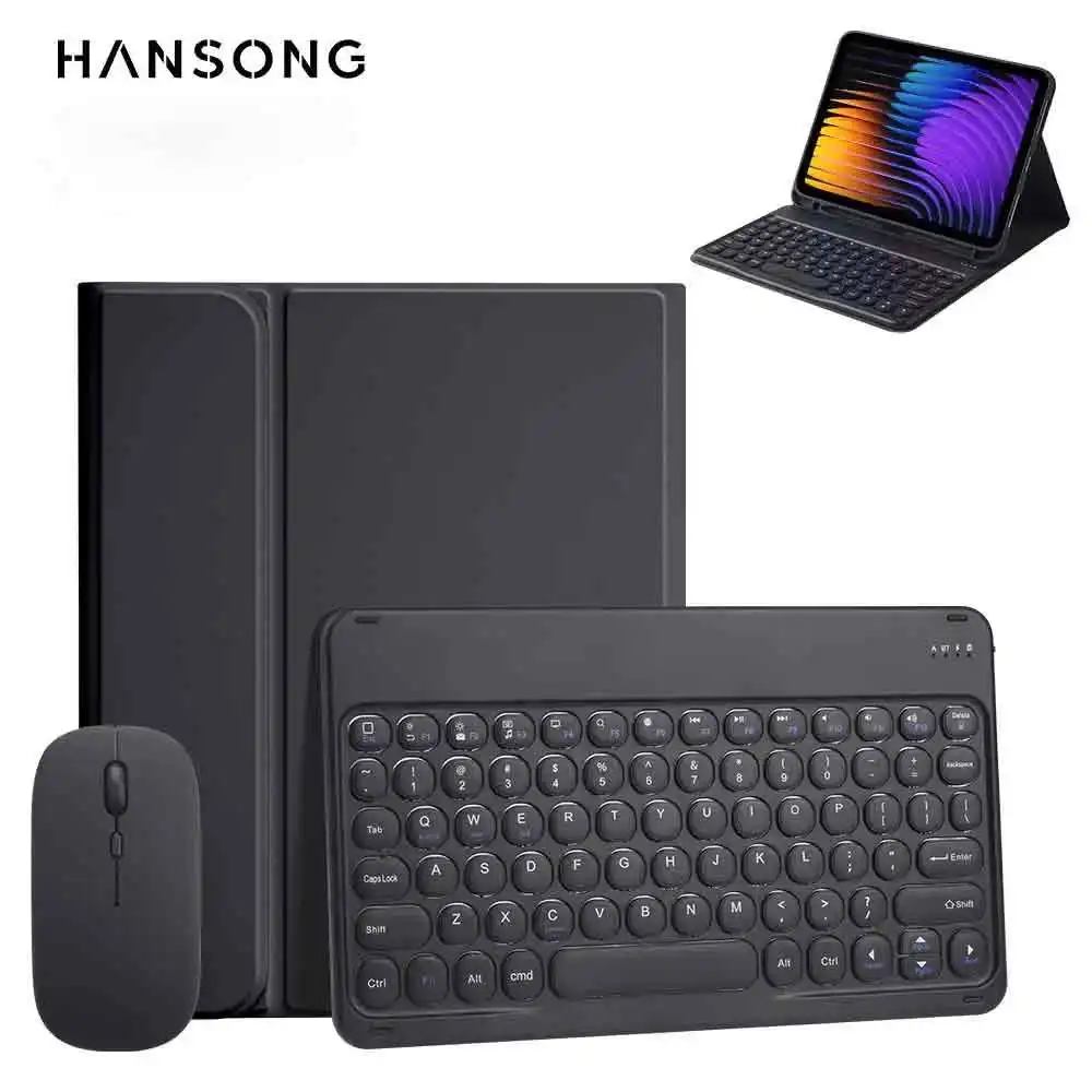 Premium Keyboard Tablet Case with Adjustable Viewing Angles and Protective Cover