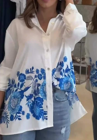 Рисунок 2 - Женская рубашка с принтом