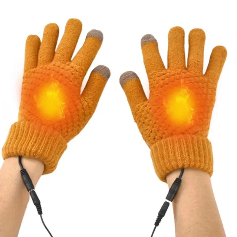Electric Heating Glove Usb Thermal Gloves Cycling Glove Heated