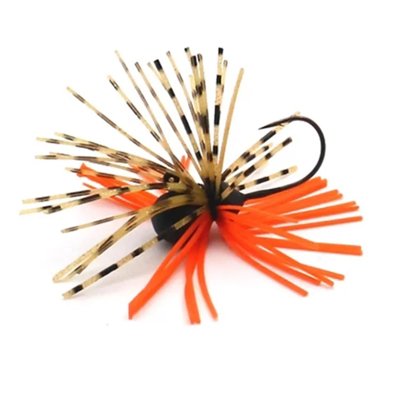 1pcs 3.5g 5.2g Silicone Jig Head Hooks Soft Lure worm Hook MINI skirts Hook Spinner Fishing Lures Fishing Tackle