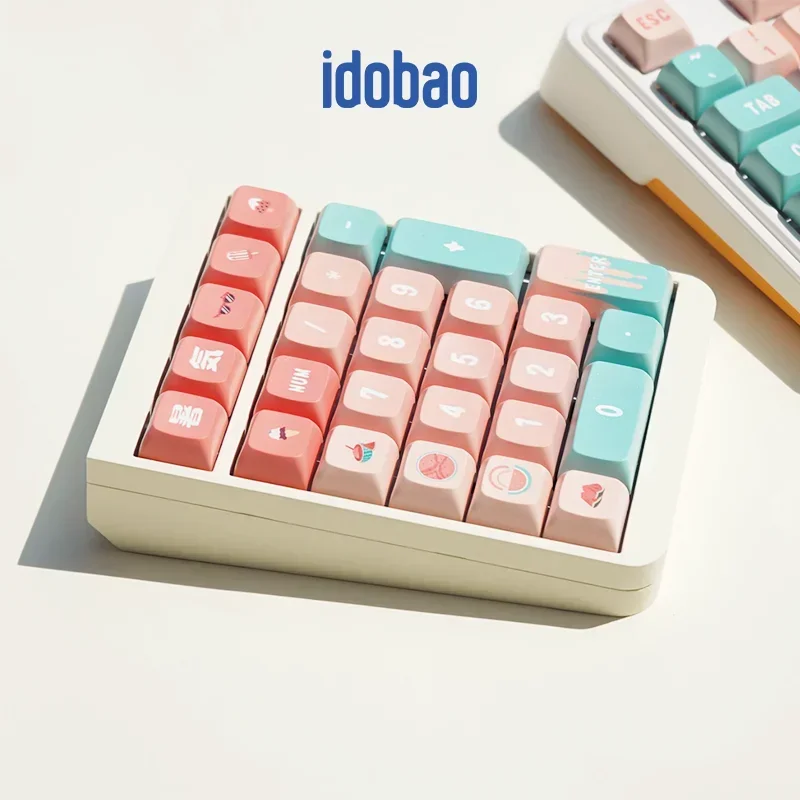 Idobao-teclado Mecânico Personalizado Id27 Alumínio Qmk Via Cnc Kit Barebone Rgb sem Interruptor Keycap