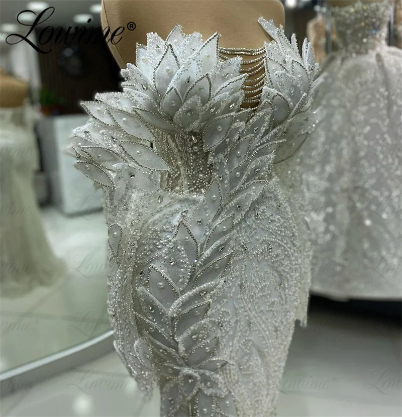 Ivory Party Dresses For Weddings 2024 Robe Long Sleeves Elegant Arabic Evening Dress Women Prom Gowns Engagement Custom Made