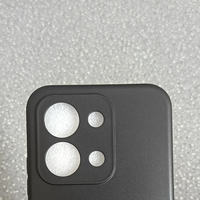 Sleek Black Matte Silicone TPU Soft Slim Case - Protective Back Cover & Bumper
