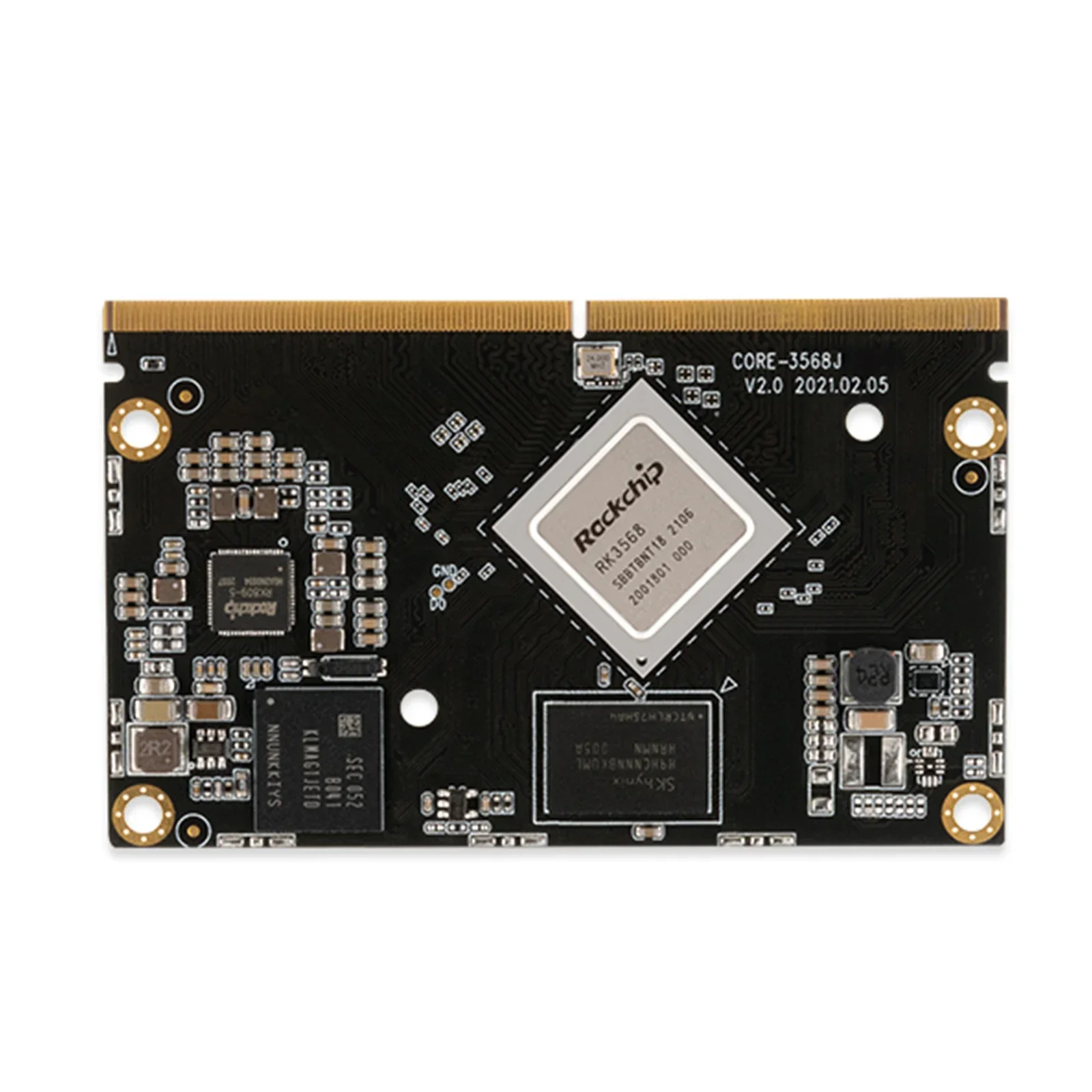 Core-3568J AI �������� Rockchip 64��Ʈ ���μ��� RK3568 ���� �ҽ� �ھ� ���� WiFi 6 PCIe 3.0 SATA 3.0 HDMI2.0 BT5.0