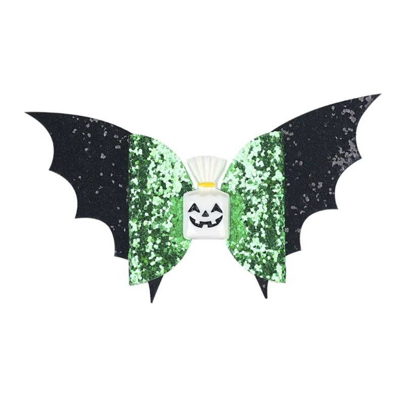 

Halloween Hair Bows Clips for Girls Bat Wing Hair Pins Halloween Hair Accessory