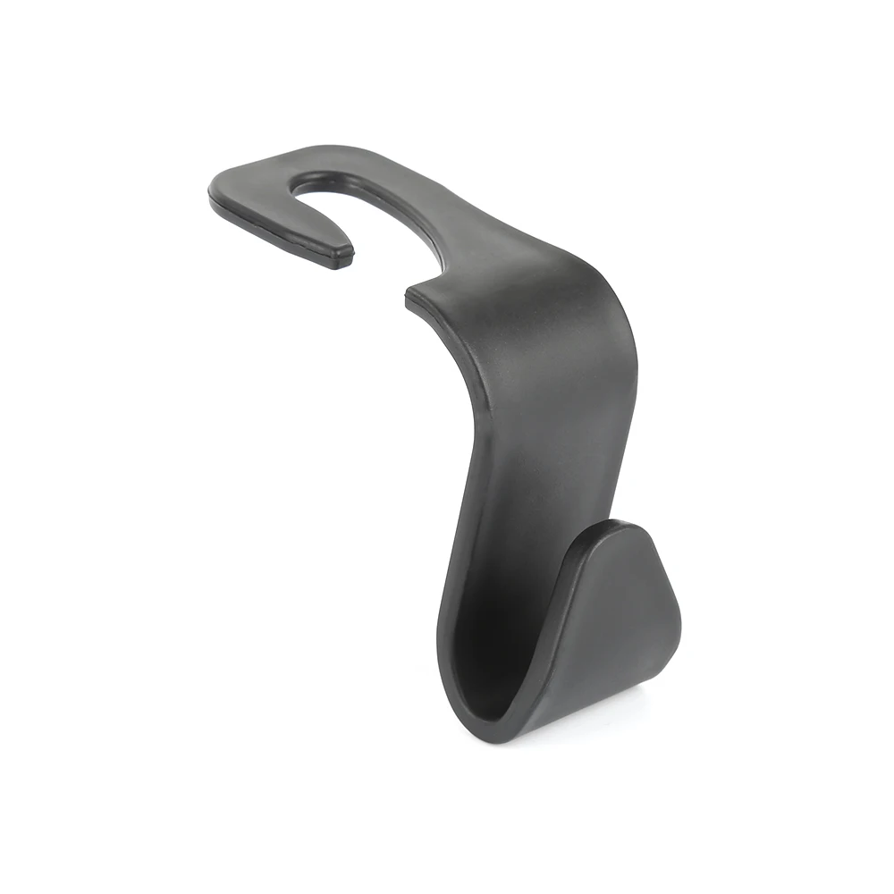 Car Hook Auto Seat Headrest Hook Black Bag Organizer Universal Seat Headrest Holder Car Accessories Storage Hanger