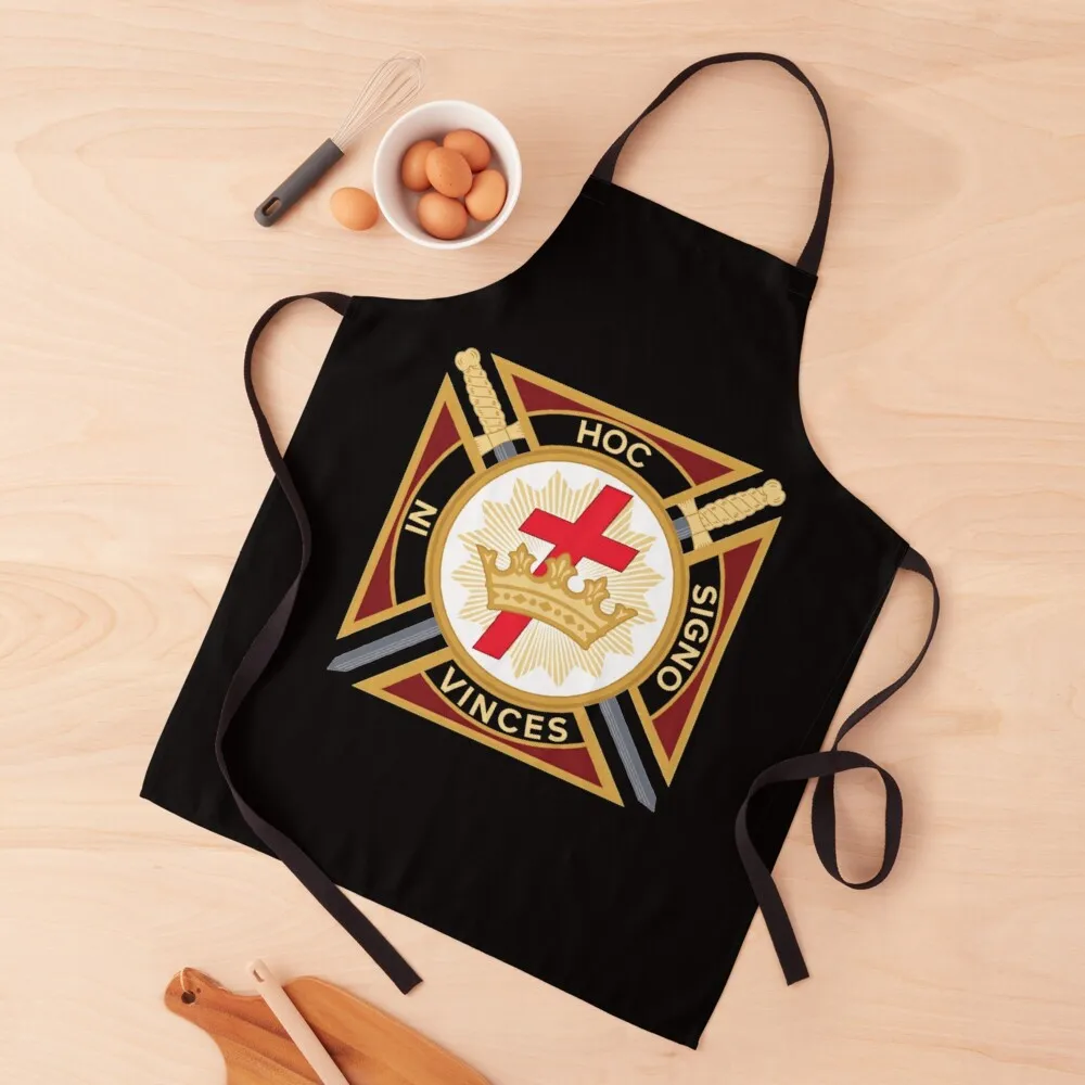 

knights templar freemasonry Apron Kitchen Accessories 2022 Restaurant Kitchen Equipment