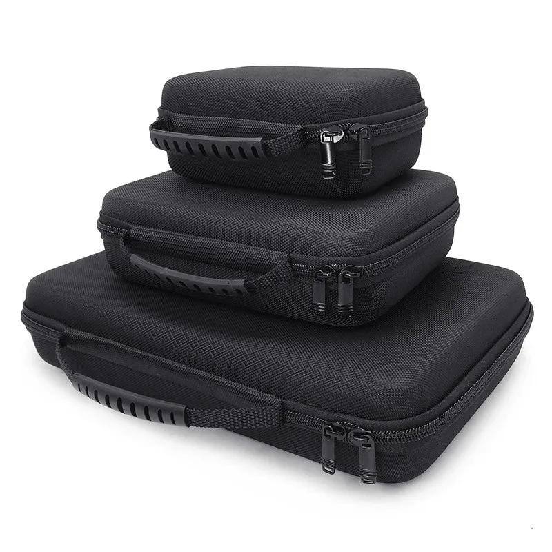 Mobile Power Bank Hard Drive Bolsa Armazenamento Portátil à Prova de Choque Handheld Ptz Drone Case Desktop para Gopro10 2.5 3.5 - Imagem 4