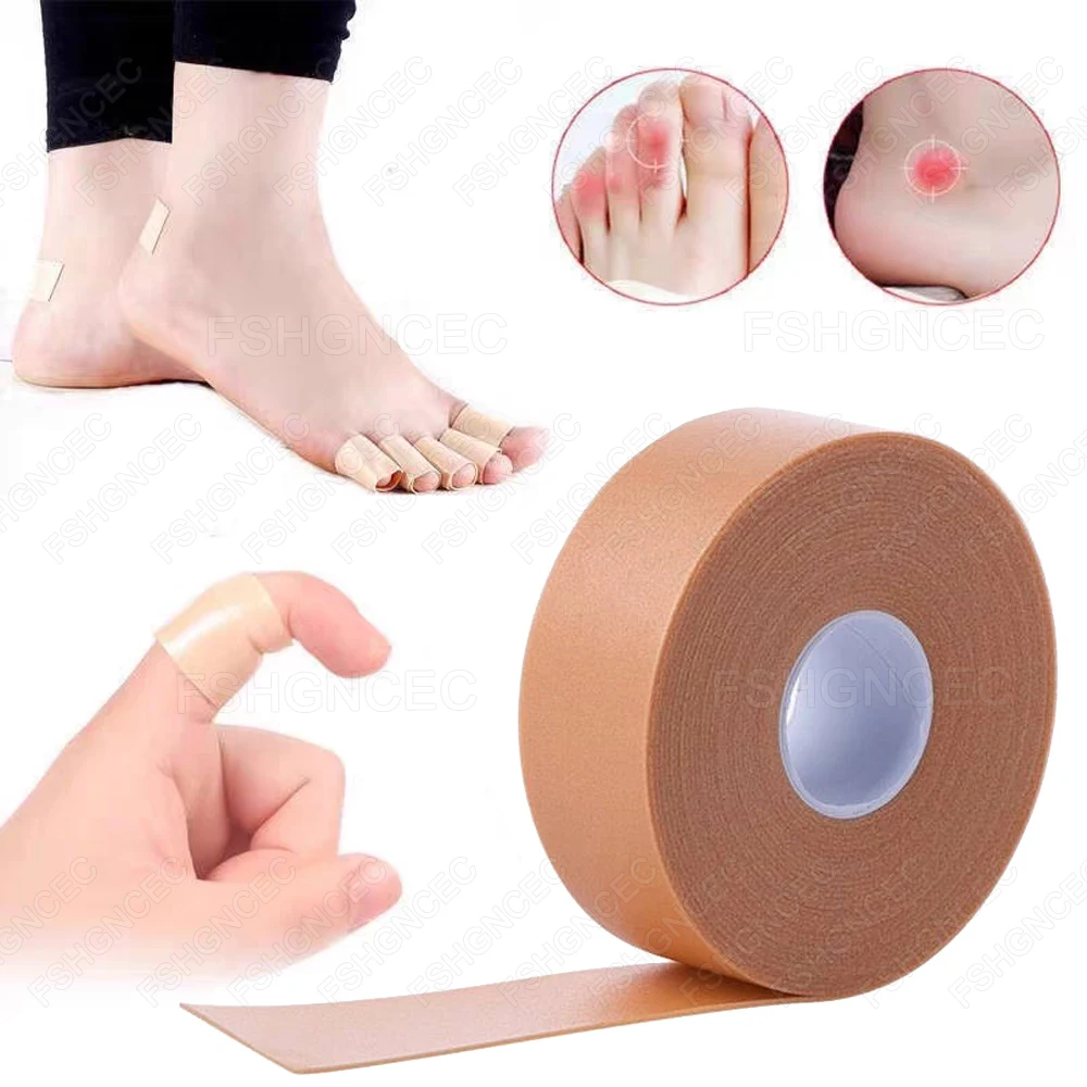 2개입 힐 프로텍터 접착식 다기능 발뒤꿈치 보호 스티커 신발 패치 손발 물집 방..