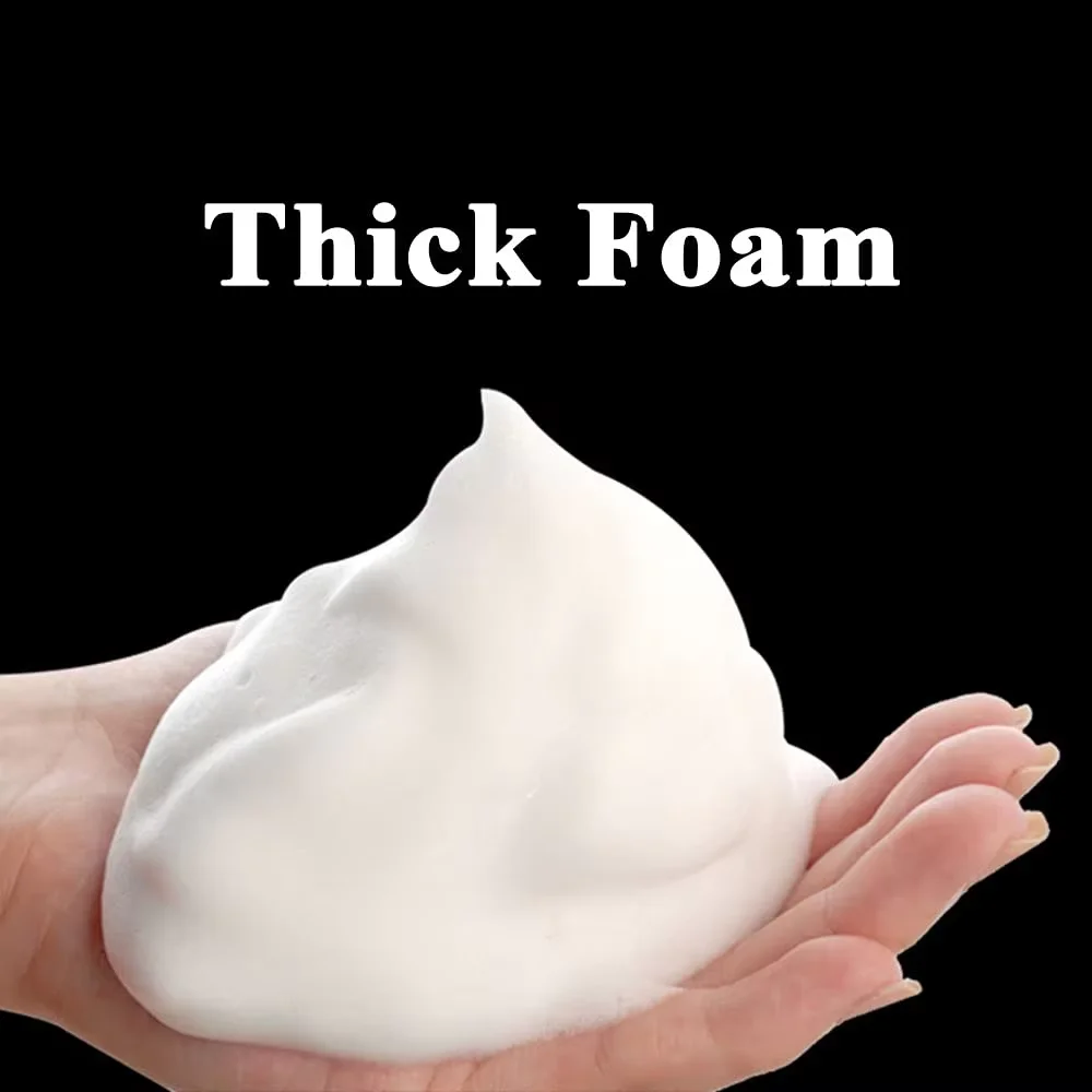 Plastic Foaming Dispenser Bottle for Shower Gel and Cosmetics - Refillable Pump