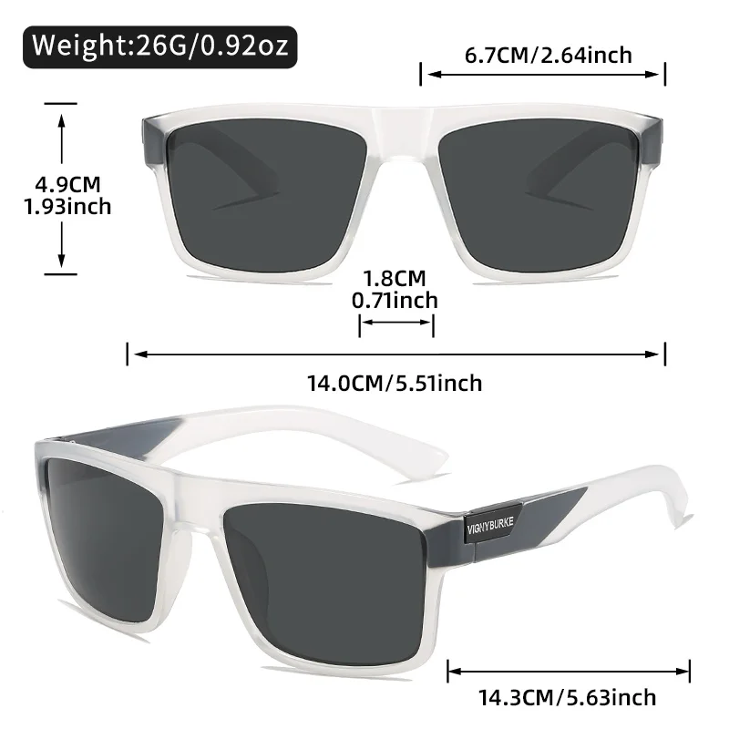Dynamic Light-Adaptive Sports Sunglasses with UV Protection