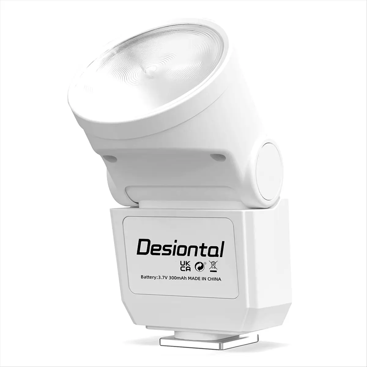 N05R Desiontal F02 DSLR 카메라용 미니 플래시 Type-C 충전 캐논 니콘 파나소닉용 6500K 색온도