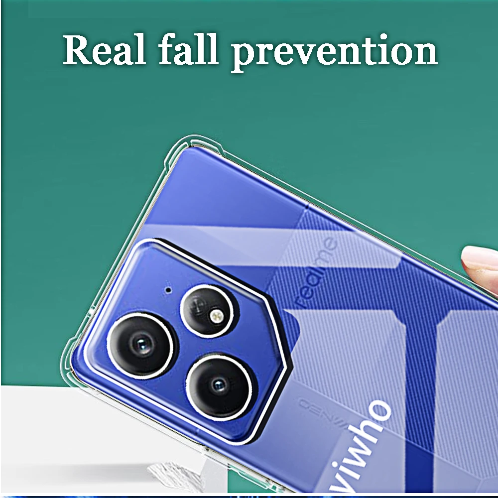 Shockproof Transparent Clear Bumper Soft TPU Phone Case