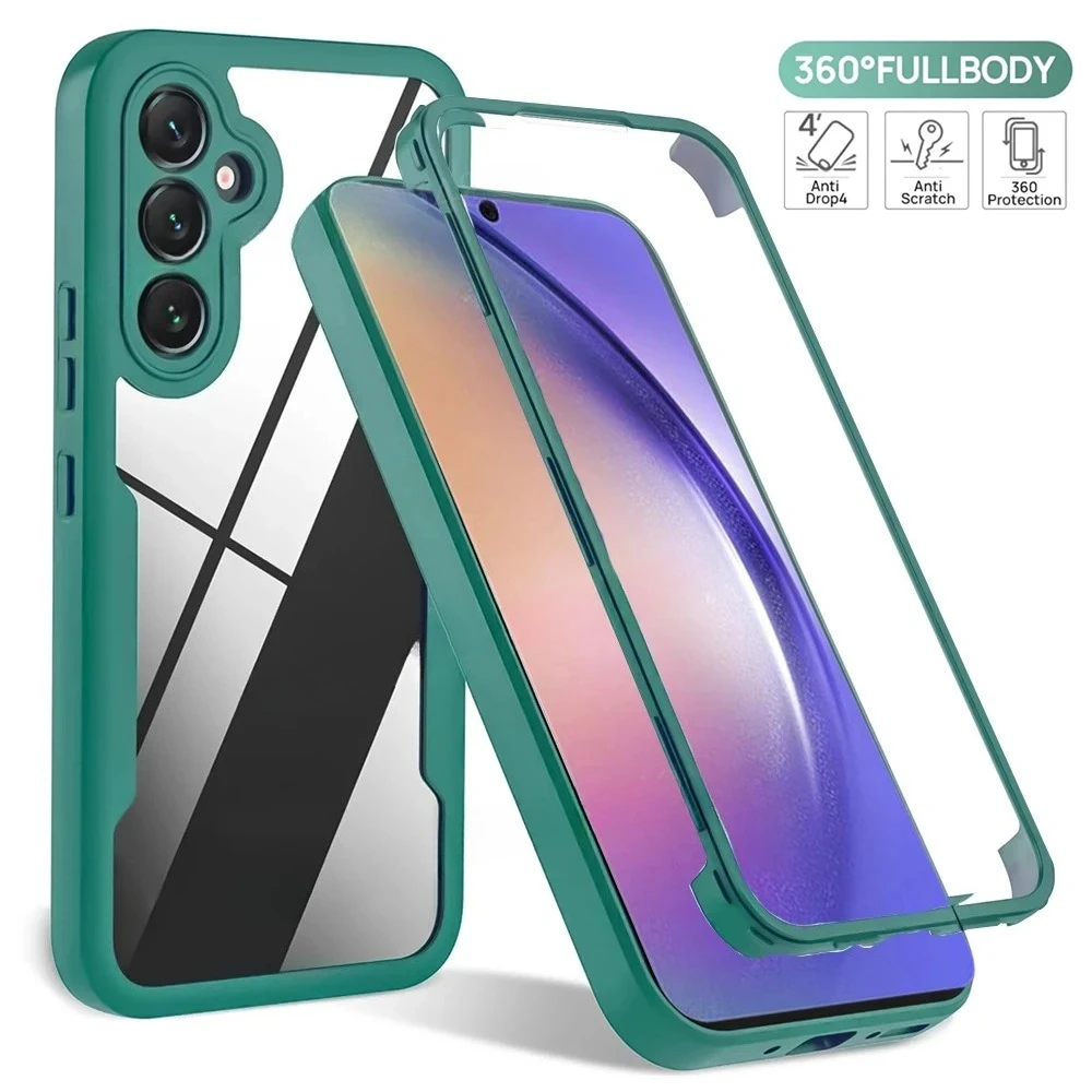 360° Full Coverage Shockproof Phone Case – Durable and Protective Design