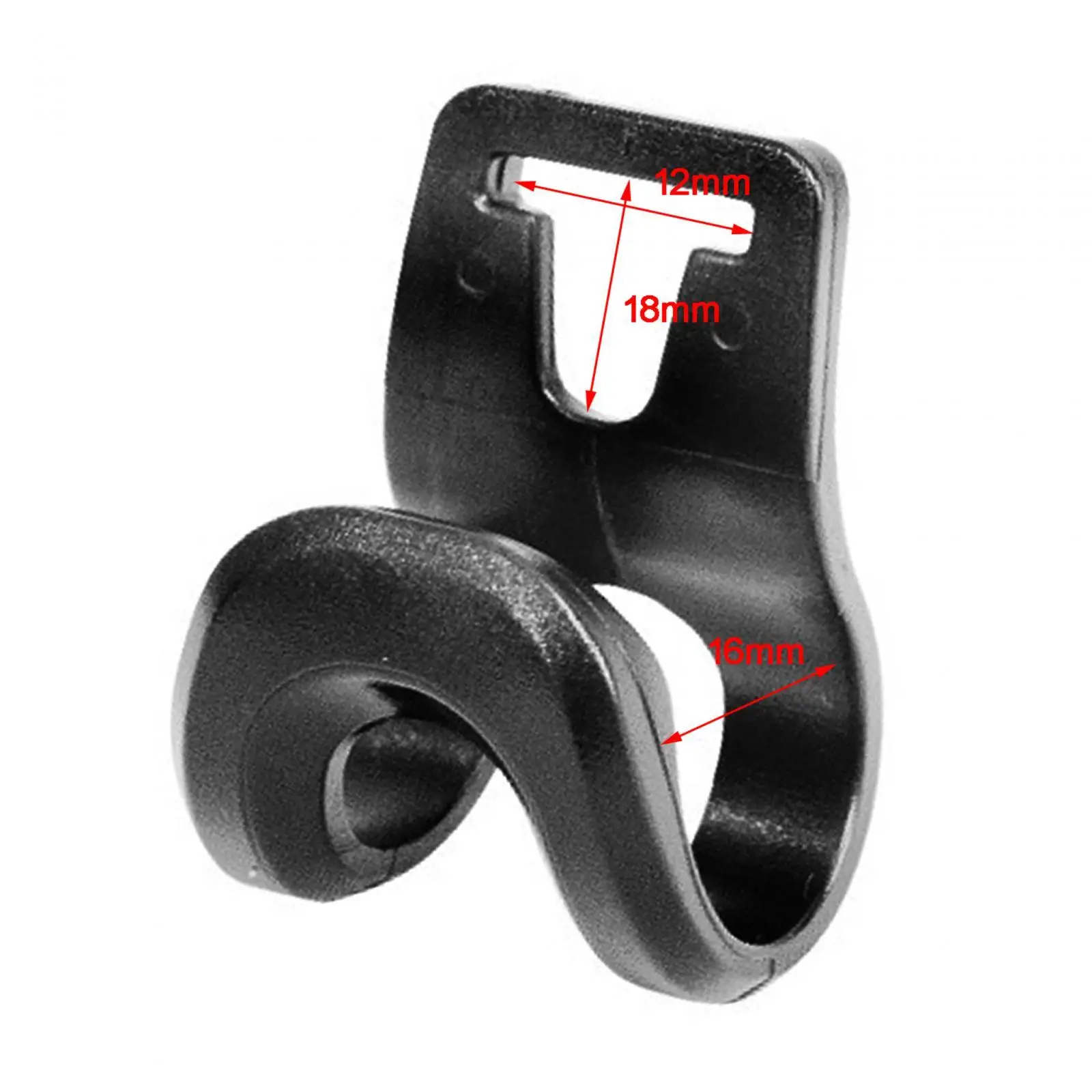 Camping Tent Accessories 10 Pieces Tent Pole Connector Clips Camping Tent Clips Lightweight C Shaped tent clips camping tent fasteners