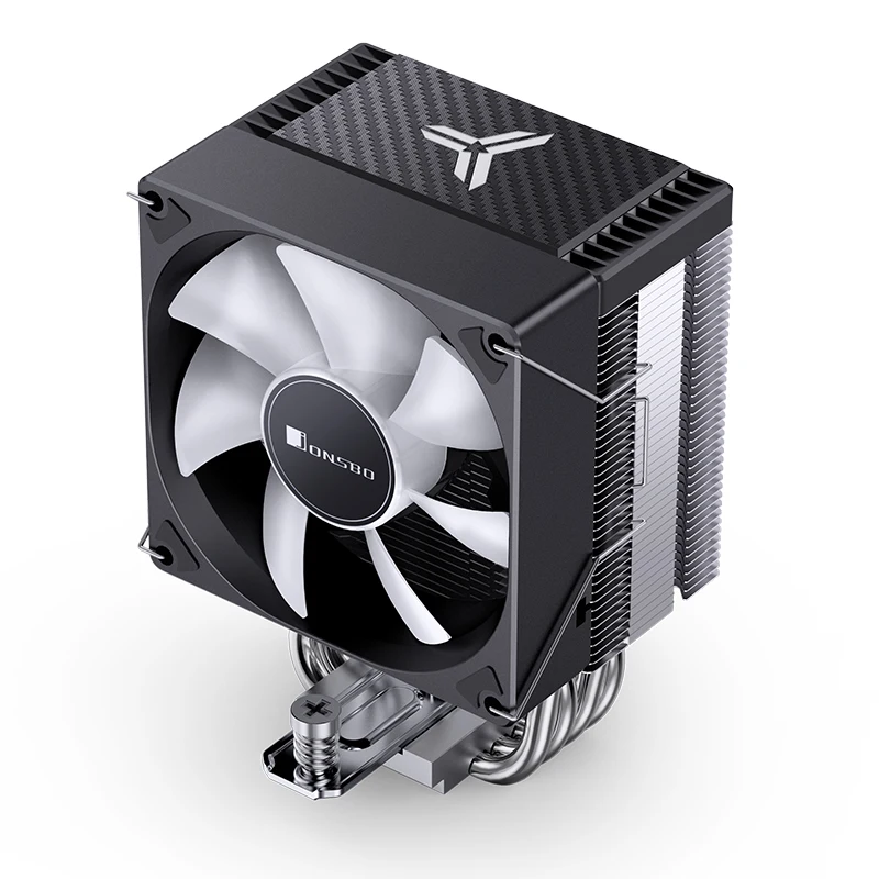 Intel lga 1700 115x/amd am4 am5用の静かなCPUクーラー,排気口