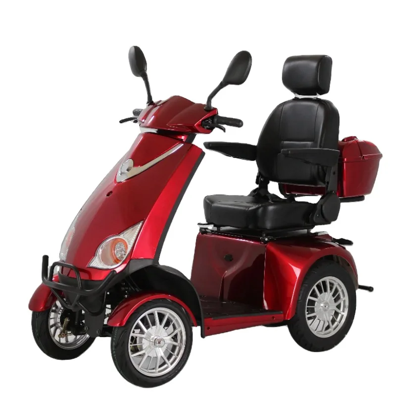 500W-800W 48V 60V 20Ah Batteria 25 Km/H Scooter Per Mobilità Anziani Scooter Elettrico A 4 Ruote Per Portatori Di Handicap