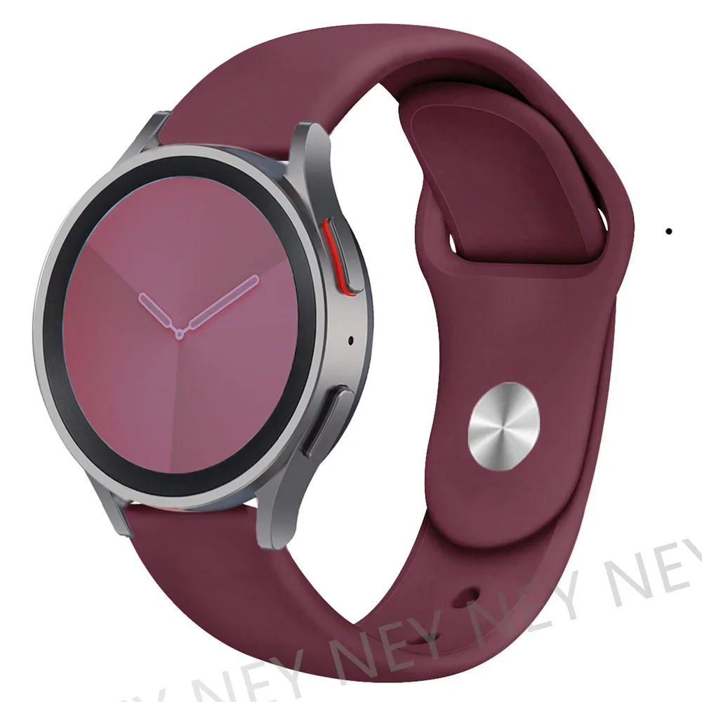 Universal 22mm Silicone Sport Watch Strap - Durable and Stylish Replacement Band