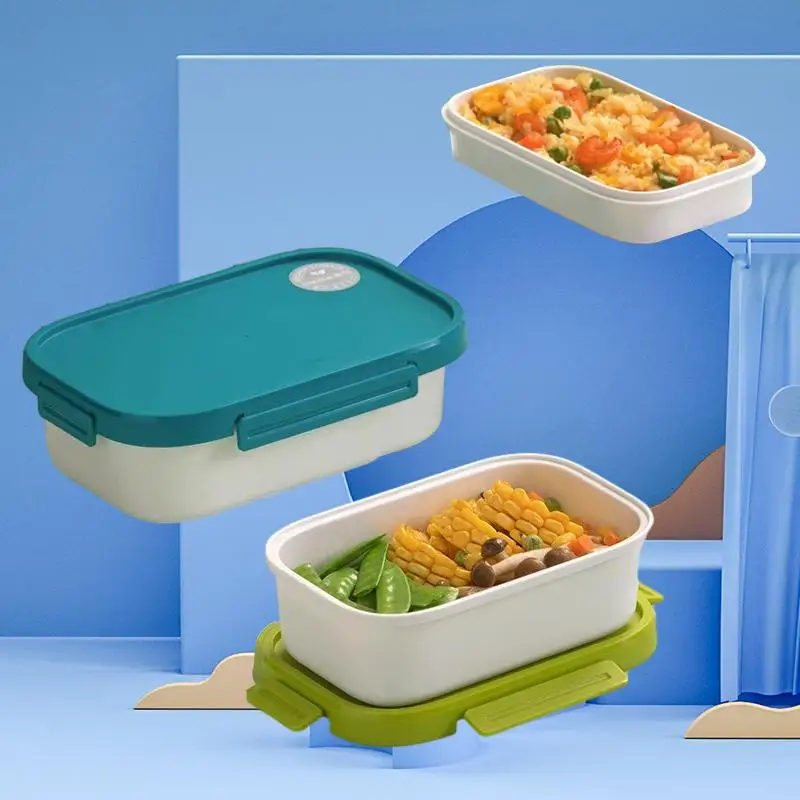 

CHAHUA Double Layer Partition Preservation Bento Box - The Ultimate Solution for Organized and Fresh Meals On-The-Go