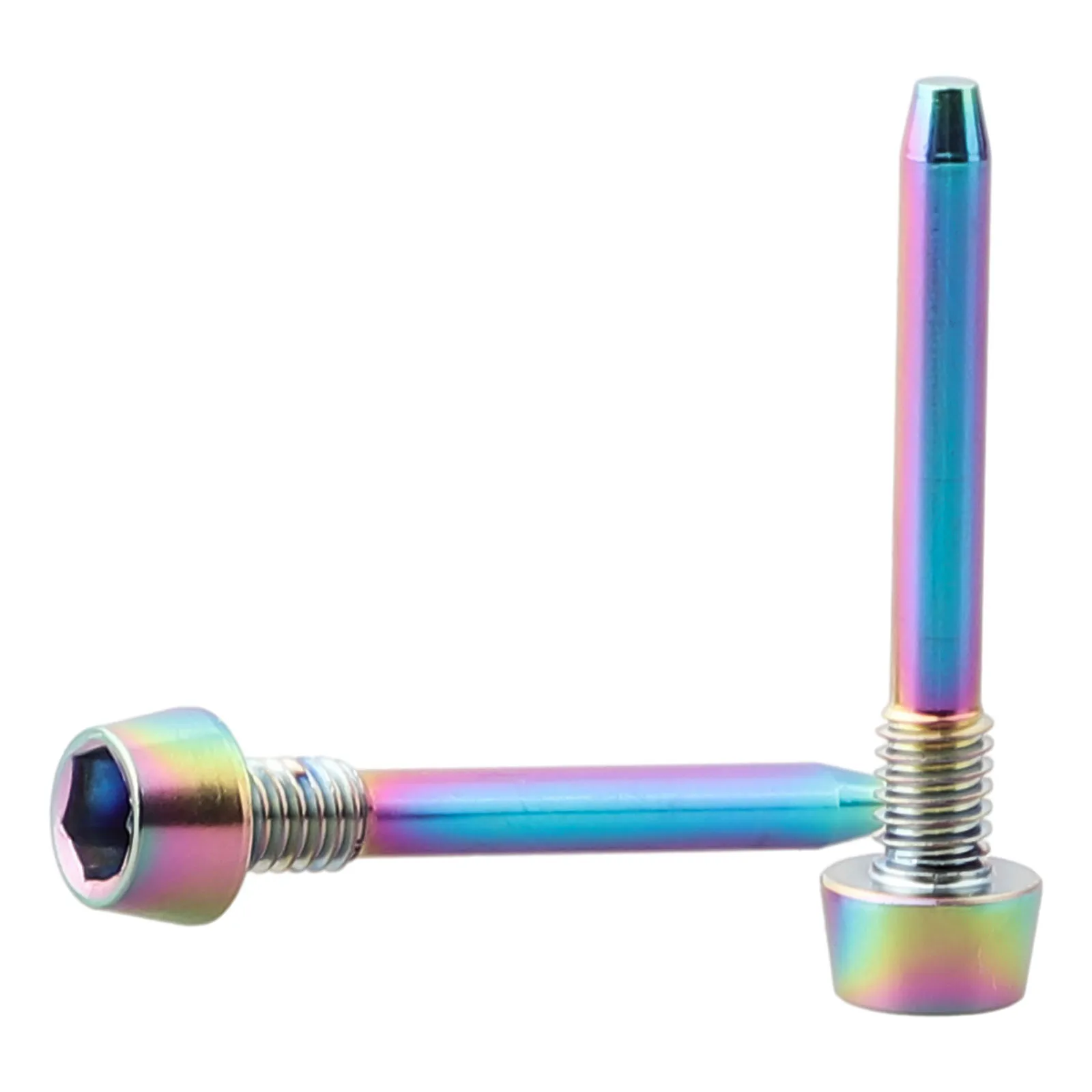 2/4 stücke MT2/4/5/6/8 Fahrrad Öl Disk Schrauben Fahrrad Titan Legierung Disc Bremssattel Bolzen Pin Stecker Für-MAGURA Fahrrad Bremse Teile – Detail 6