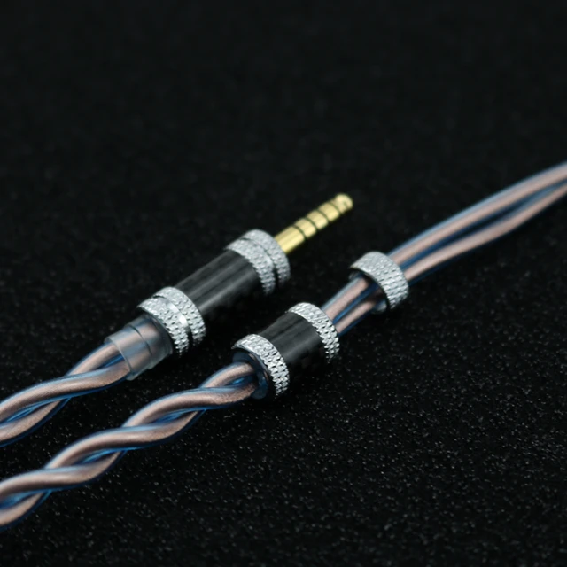 Xinhs-Strass銅金メッキ編組ヘッドフォン、アップグレード