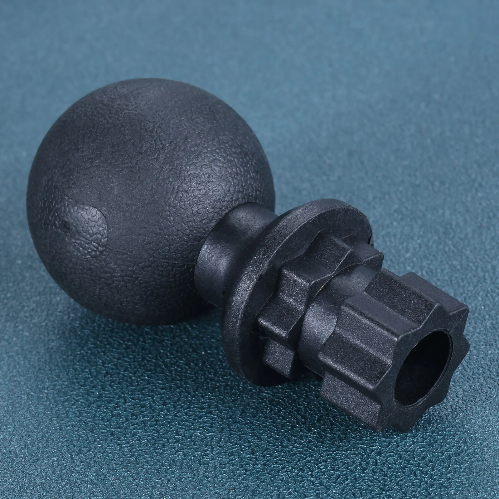 팽창식 보트 카누 요트 딩기 보트 액세서리, 카약 낚싯대 마운트 베이스 폴 거치대 스탠드 랙, PVC 블랙, 1 개