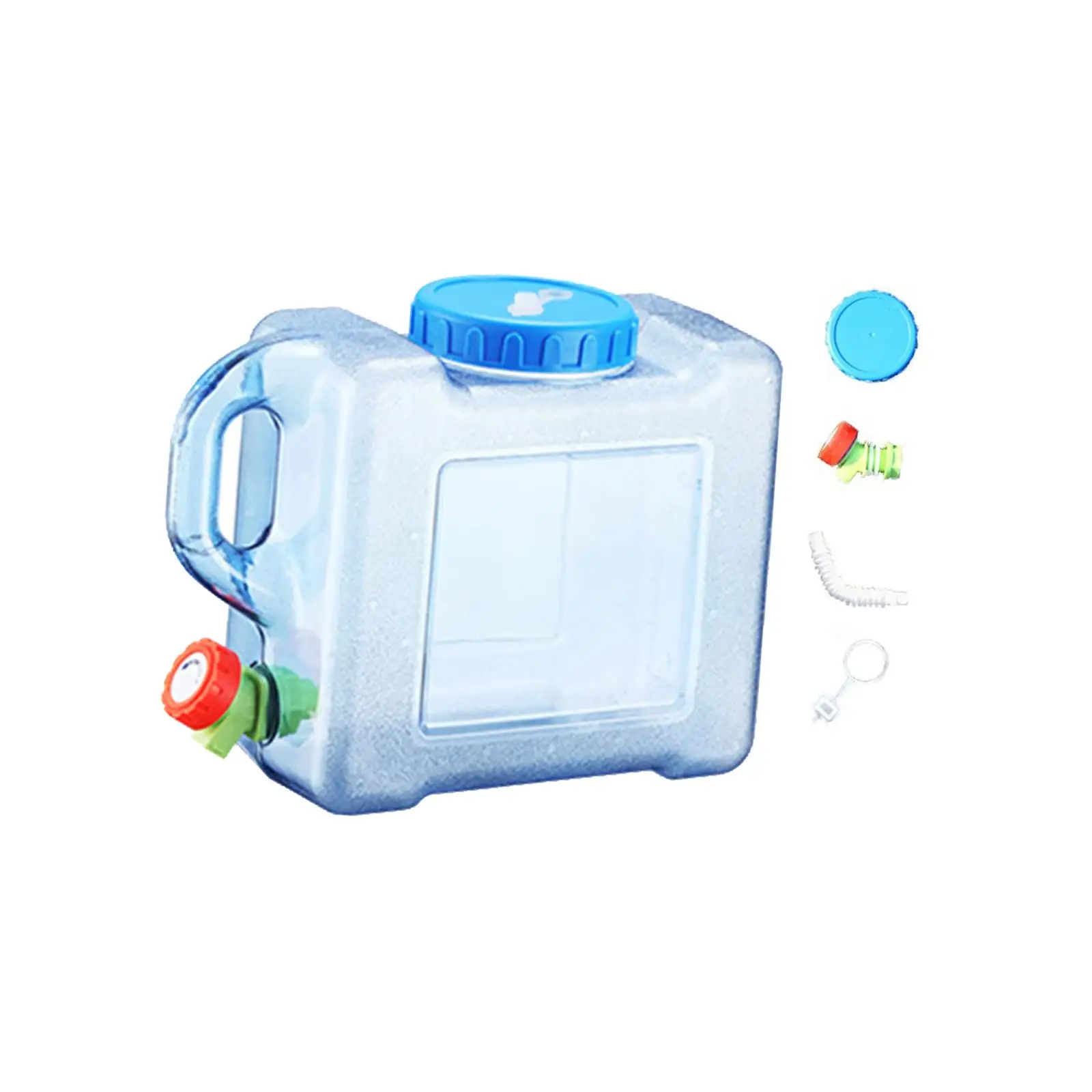 Portable Water Container with Faucet Water Bucket Food Grade PC Material