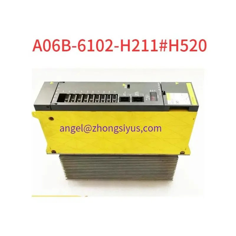 

A06B-6102-H211#H520 Used tested ok Fanuc Servo Drive Amplifier Module for CNC System A06B 6102 H211Functional testing is fine