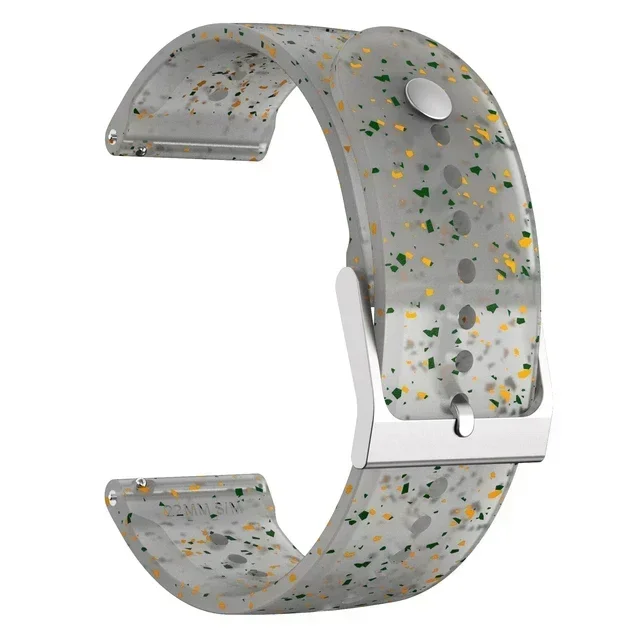 Premium 22mm Soft Silicone Watch Strap - Versatile Replacement Band