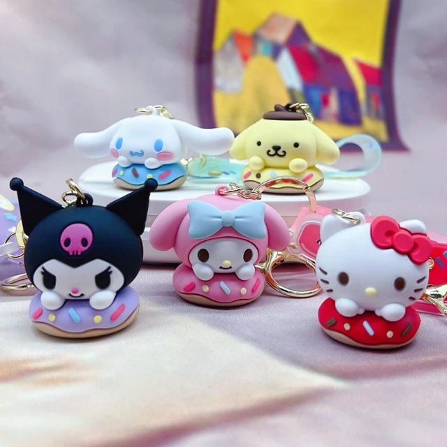 Sanrio Characters Donut Keychain