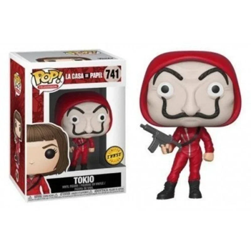 FUNKO POP Tokio 741# El profesor Denver Berlín 743# Figura Juguetes Colección modelo de juguete