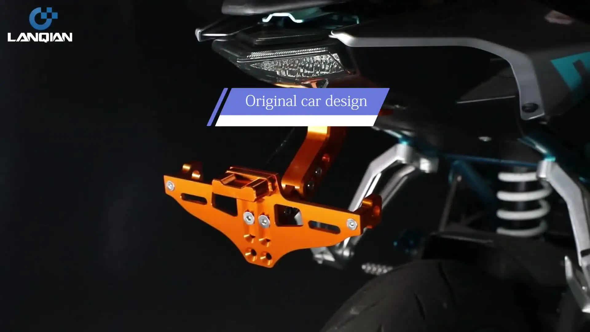 Для Honda VFR800 VFR800X VFR800F VFR 800 F 800X 2002 ~ 2024 Держатель номерного знака Рамка светодиодного