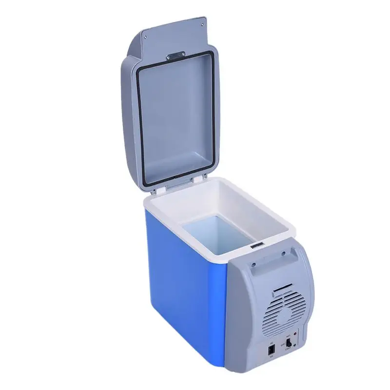 12V Refrigerator Freezer Heater 7.5L Mini Car Freezer Cooler & Warmer Electric Fridge Portable Icebox Travel Refrigerator