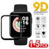 9D Full Curved Screen Protector for Xiaomi Mi Watch POCO Watch Lite 2019 Color Protective Film for Redmi Watch 2 Lite 3 Active 1