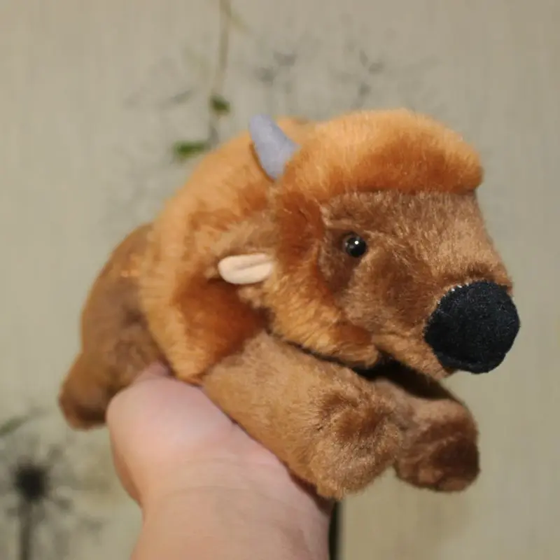 

Подарочная модель, милый маленький бизон, маленький яка