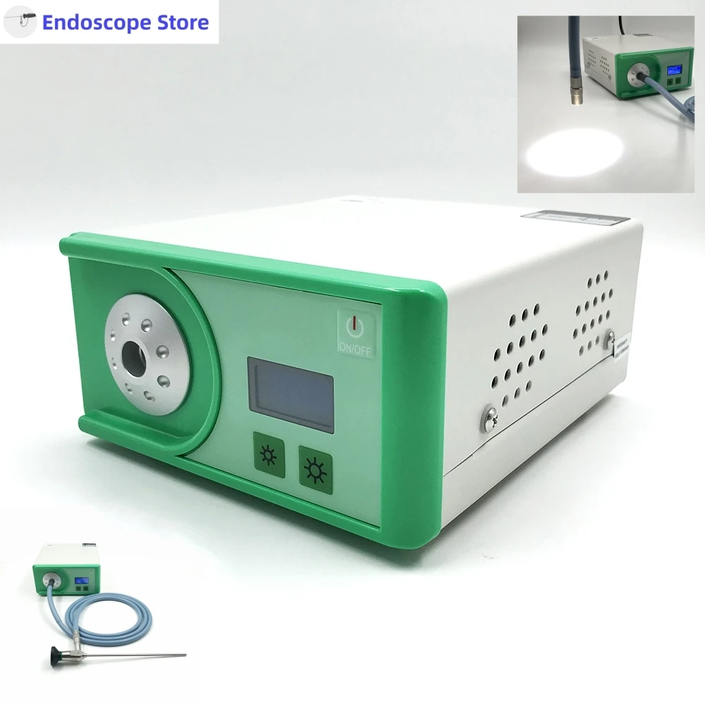 

Medical LED 100W Endoscope Optics Microscope Laparoscopy Cystoscopy Light Source Fit Wolf Interface Customized ENT Surgery