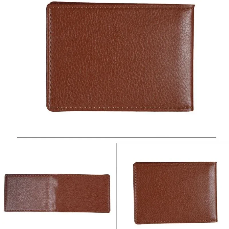 Premium PU Leather Driver License Holder and Document Wallet