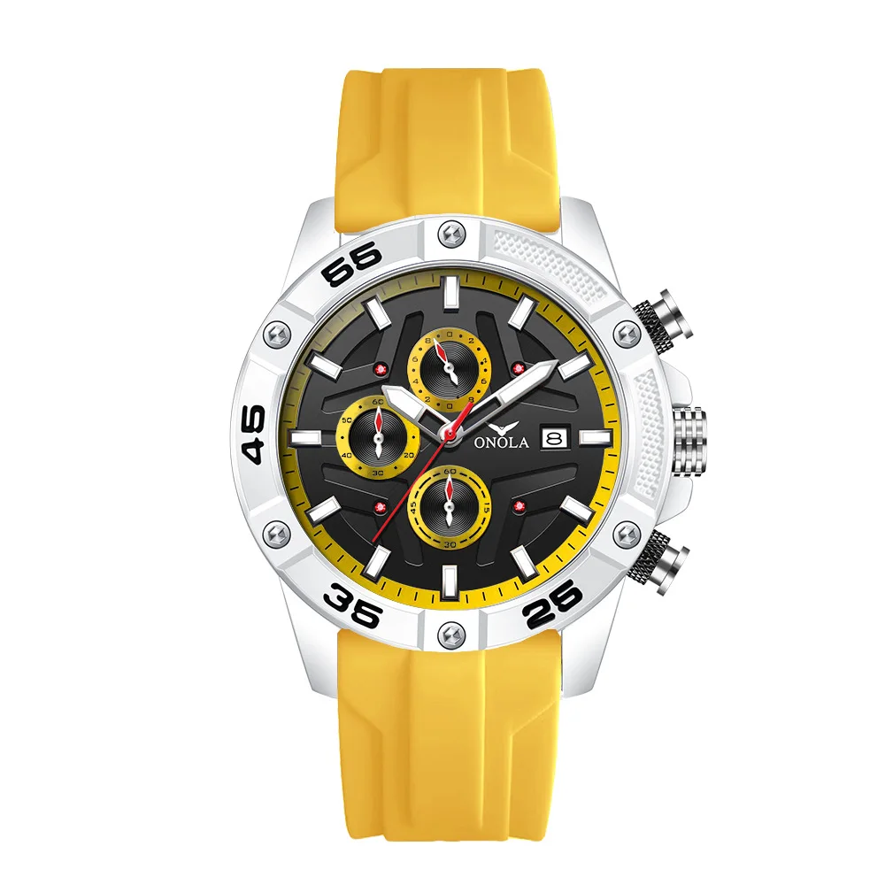 Fashion New Casual Sports Men's Watch Personality Trend Large Dial Waterproof Quartz Watch automatic watches for men original