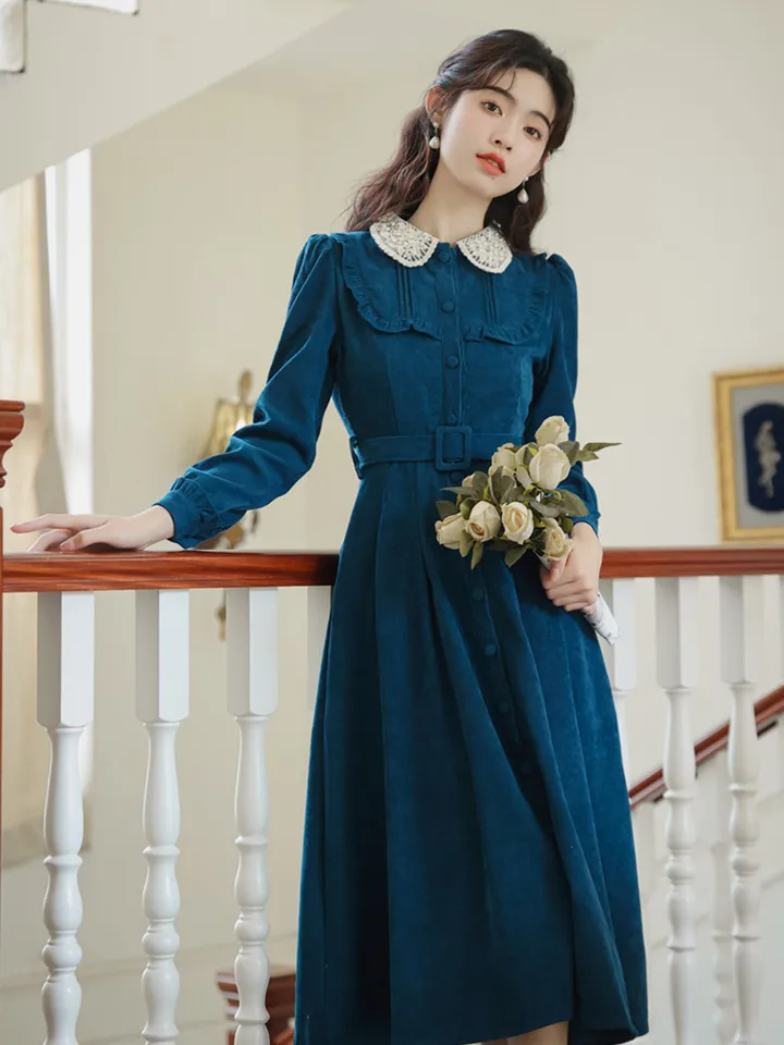 水色 Vネック タイトドレス ベルト付き 水色 Vネック タイトドレス ベルト付き 水色 Vネック タイトドレス