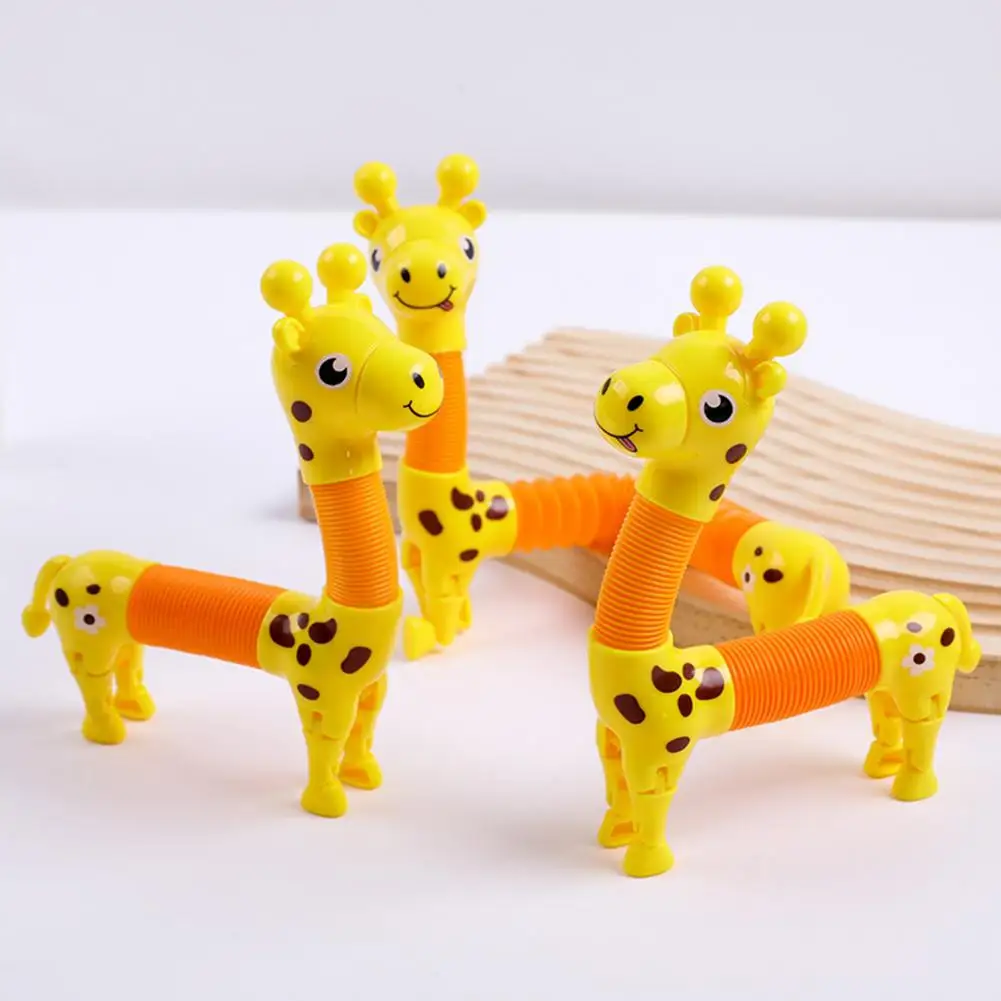 

Fidget Pipe Toy Puzzle Toys Stretch Tube Toys DIY Cute Decompression Fidget Pipe Sensory Toys Children Toy Gift