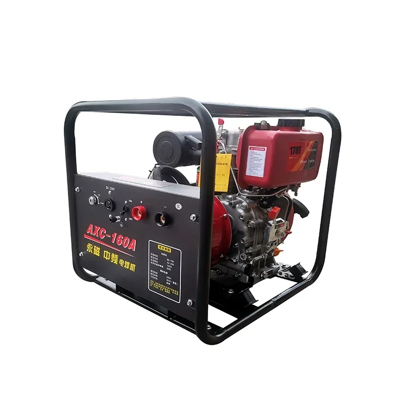 Power Generation Welding Machine Dual-use Integrated Gasoline Engine With Welding 220V Outdoor Mute Portable Power Generation