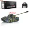 HENG LONG 1/16 7.0 2.4G Upgraded German King Tiger RTR RC Tank 3888A Metal Tracks For Boys Gifts TH17523-SMT4 2